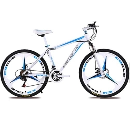 WDLY Mountainbike WDLY Klapprad Mit Variabler Geschwindigkeit Mountainbike 21-Gang Mountainbike Vordere Und Hintere Doppelbremsen Erwachsene Kinder Männer Und Frauen Fahrrad, Blau, 24inch