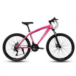 WGFGXQ Mountainbike WGFGXQ Adult Mountainbike 24-Zoll-Räder Doppelscheibenbremse Männer und Frauen 21 Speichenrad mit Variabler Geschwindigkeit Student Bicycle, Blue