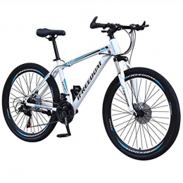 WJJ Fahrräder WJJ 26-Zoll-Mountainbike, Erwachsene Variable Geschwindigkeit Fahrradlegierung Große Räder Bergbremse, Vollsuspension MTB Dual-Disc Safty Trail Bike Folding Outoad Fahrräder, C