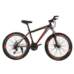 WQY Mountainbike WQY Mountain Bike 26 Zoll Stahl-Stoßdämpfung 24 Geschwindigkeit Berg Variable Speed ​​Fahrrad