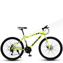 XGYUII Mountainbike XGYUII Leichter Rahmen Aus Kohlenstoffhaltigem Stahl 24 Stoßdämpfer Mit Variabler Geschwindigkeit Sportfahrrad Unisex Tragbares 26-Zoll-Rad-Cross Country-Mountainbike