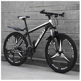 Xiaoyue Mountainbike Xiaoyue 24-Zoll-Mountainbikes, Mens-Frauen-Carbon Steel Fahrrad, 30-Gang-Schaltung All Terrain Mountain Bike mit Doppelscheibenbremse, 21Vitesses, Cyan 3 Spoke lalay