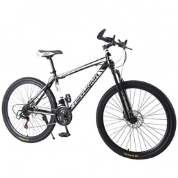 XSJJ Mountainbike XSJJ 26 Zoll Mountainbike, Shimano 21 Gang-Schaltung, Gabelfederung, Jungen-Fahrrad & Herren-Fahrrad, faltbares Mountainbike, Fitness im Freien, Freizeitradfahren(Weiß)