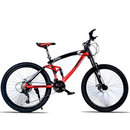 YOUSR Mountainbike YOUSR City Road Fahrrad Herren MTB, Mountainbike Für Erwachsene Doppelscheibenbremse MTB 24 Speed