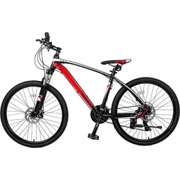 YXACETX Mountainbike YXACETX 26inch Aluminium-Mountainbike 24 Geschwindigkeits-Mountainbike Mit Federgabel Red