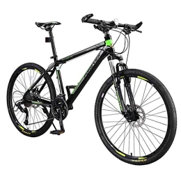 YZJL Mountainbike YZJL Fahrrad 27 Geschwindigkeits Erwachsenen Bergweg Fahrrad Unlegierten Stahl Volle Aufhängungsrahmen Bicycle Federgabel Doppelscheibenbremse VTT 26 Zoll Harten Tail VTT (Color : C)