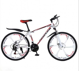 ZHTY Fahrräder ZHTY 26In 21-Gang-Mountainbike für Erwachsene, Leichter Carbon-Vollrahmen, Herrenrad mit Vorderradfederung, Scheibenbremse-Mountainbike
