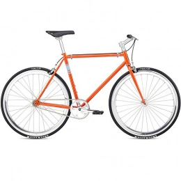 Fuji Fahrräder 700c Fixie Fuji Declaration Single Speed Bike Fahrrad Eingangrad, Farbe:Orange, Rahmengrösse:52 cm