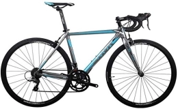 GJZM Rennräder GJZM Mountainbikes Adult Rennrad Männer Frauen Leichtes Aluminium - Rennrad Rennrad Stadt - Pendler - Fahrrad - Straßen - Fahrrad - Blau 18 - Speed-16 Speed_Blue