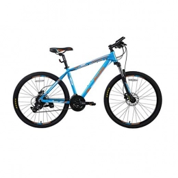 Kuqiqi Rennräder KUQIQI Fahrrder, Mountainbikes, Fahrrder fr Erwachsene mit Variabler Geschwindigkeit, hydraulische Scheibenbremsen - 24-Gang-Raddurchmesser (26 Zoll) (Color : Blue, Edition : 24 Speed)