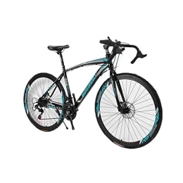 RYP Rennräder Mountainbikes Rennräder Fahrrad Mountainbike Erwachsene Mountainbike Straße Fahrräder for Männer und Frauen 27.5in Räder 21 Gang-Doppelscheibenbremse BMX-Räder (Color : Blue)