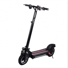MODGS Electric Scooter 10inch Electric Scooter Single-Wheel Drive Scooter (Black and Red)