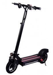 BEISTE Scooter BEISTE Electric Scooter Adult, Single Drive 2019 12Ah Long-Range Battery, 600w Motor Up to 30-40KM / H, 10 Inch Solid Rubber Tire, Foldable E-Scooter Portable &Lightweight Design
