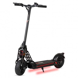 ECOXTREM Electric Scooter ECOXTREM 600W Folding Electric Scooter with LCD Display and LED Lights Bison Electric Scooter Black