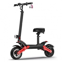  Electric Scooter Electric Bikes for Adults Men Ladies Folding Bicycle Road Womens Bike Skateboards Kick Scooters Off-road Single Drive Adult Fold Portable Lithium Battery Power 12 Inches 500W, 48V 23AH