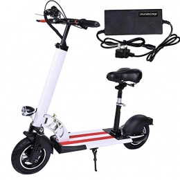 EVTSCAN Electric Scooter EVTSCAN Electric Scooter for Adult, 10inch Outdoor 2 Wheel Adult Electric Bike Scooter Foldable Mini Walker Scooters(UK plug)