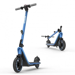 Sakadullah Scooter Foldable Commuting Electric Scooter For Adults with 7.5 Ah battery, 380 W scooter motor, multi-function LCD display and three-brake system, range 26 km, 8.5" Blowout-proof solid tires(Blue)