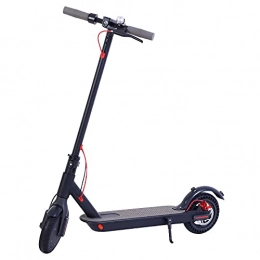 GAOwi Scooter GAOwi 8.5 Inch Electric Scooter Adult Shared Mini Two-Wheeled Folding Aluminum Alloy Scooter Explosion-Proof Tires with A Range of 25-30Km (Weight 12.5Kg), Black