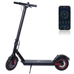 GXFXLP Electric Scooter GXFXLP Fast Electric Scooter 500W, Foldable Pure Electric Scooter with 15Ah Battery, E Scooter Adult 30 km / h, Maximum Mileage 65km, 10Inch Tire, Maximum Load 150kg, App Connectivity