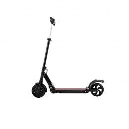 HENGSEN Scooter HENGSEN Foldable Electric Scooter, E-Scooter 350 W with 30 Kilometers LCD Display Maximum Speed 30 Km / H Rear Tire Non-Slip, Black