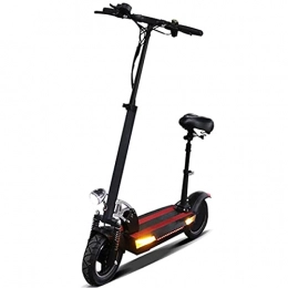 J&Z Scooter J&Z Electric Scooter Adults 48V800W Foldable E Scooter Battery Removable Seat 100KM Long-Range