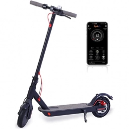 LIZONGFQ Electric Scooter LIZONGFQ Electric Scooter 30 Km / H Maximum Speed, Load 120 Kg, with Double Brake System Portable Foldable Commuter Scooter Waterproof E-Scooter for Adults And Teenagers