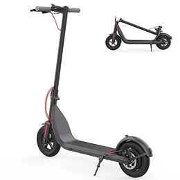 Msoah Electric Scooter Msoah 350W Electric E-Scooter with Powerful Battery & Scooter Motor, Lightweight and Foldable for Adults and Teenagers with Powerful Headlight & Maximum Load 125KG