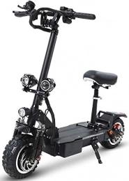 MYYYYI Scooter MYYYYI Electric Scooter 3600W Dual Motor 11 inch Off-Road Vacuum Tires Double Disc Brake Folding Scooter with 60V 30 AH Lithium Battery for travel and off-road enthusiasts