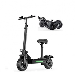 N\A Electric Scooter  Electric Scooters 500W Outdoor Riding Scooter Electric Off-road Tires Foldable Commuter Scooter With Seat, Motor 48V 28.6Ah Battery Maximum Speed 55km / H Electric Scooter With Seat