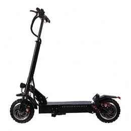 PIJN Scooter PIJN Electric Scooter 70 Kilometer Long-Range Portable Folding Design Commuting Motorized Scooter Double Braking System (Color : Black, Size : 60V / 26A)