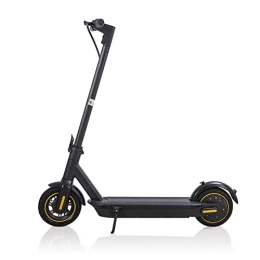 RPOLY Scooter RPOLY Electric Scooter, 10" Solid Tires, Max Speed 13.5 MPH, Folding Commuter Electric Scooter for Adults (Color : Black)