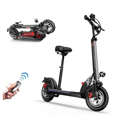 XJZKA Electric Scooter XJZKA Electric Scooters with Seat, electric Scooter Adult Fast 30mph, 500W Foldable Lightweight Color LCD Display 3 Speed Modes 50km Offroad Electric Scooter with Cruise Control One-button Start.