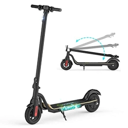 XJZKA Electric Scooter XJZKA Foldable E-Scooter Teens Adults Electric City Scooter 7.5AH 250W Aluminum Safe LED Headlight