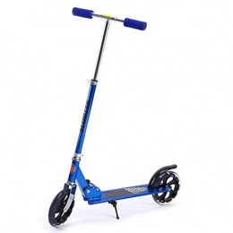SOONHUA Commute City Adult Scooter Push Scooter with Large 200MM Wheels Foldable Modern Strong Sol