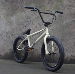 ZTBXQ vélo Fitness Sports Outdoors Vélo BMX Freestyle de 20 pouces pour les débutants à avancés Cadre en acier au chrome-molybdène 4130 Engrenage BMX 25X9t Guidon de 8, 75 pouces et conception de frein en form