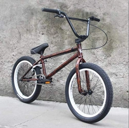 ZTBXQ vélo Fitness Sports Outdoors Vélos BMX 20 pouces Cadre BMX en acier au chrome-molybdène haute résistance Manivelle à 3 sections à 8 touches avec frein en U et couvercle supérieur en alliage d'aluminium