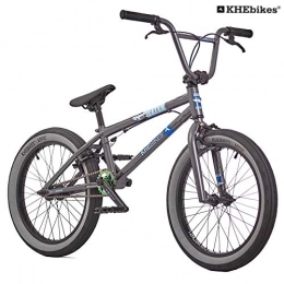KHEbikes vélo KHE BMX Beater Vélo breveté Affix Rotor 360° 20" Seulement 11, 2 kg Noir / Gris, Gris