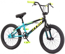 KHEbikes BMX KHE United Roouse Vélo BMX Noir / bleu 20" avec rotor seulement 11, 65 kg