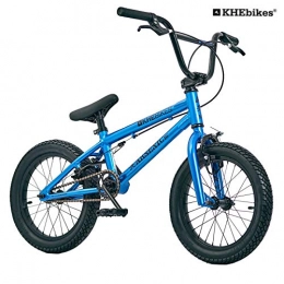 KHEbikes vélo KHE Vélo BMX Arsenic 16’’ Bleu Aluminium 8, 1 kg seulement.