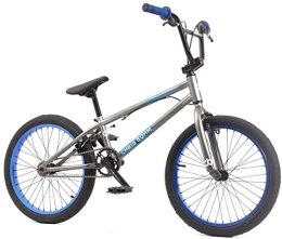 KHEbikes BMX KHE Vélo BMX Chris Böhm Gris mat argenté 20" avec Affix Rotor seulement 11, 3 kg