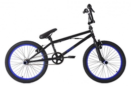 KS Cycling BMX KS Cycling Yakuza BMX Freestyle Mixte Enfant, Noir