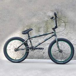 ZTBXQ vélo Sports de fitness en plein air 20 pouces Vélos BMX Vélo Cadre BMX en acier au chrome-molybdène haute résistance Manivelle à 3 sections à 8 touches avec frein en U et couvercle supérieur en alliage