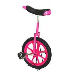AHAI YU vélo AHAI YU Kids / Filles / Boys 16Inch Roue Monocycle, avec Pneu et pédales Anti-dérapantes, monocyclette Freestyle pour la Hauteur de l'utilisateur 110-140cm (Color : Pink)