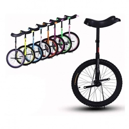 AHAI YU vélo AHAI YU Vélo d'exercice de monocycle corporel, pour Loisirs monocycle Unisexe avec pédales antidérapantes, Facile à Utiliser, 18 Pouces (Color : Black)