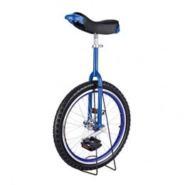 GAOYUY vélo GAOYUY Monocycle, 16 / 18 / 20 / 24 Pouces Monocycle Freestyle Léger Et Durable for Les Enfants Débutants Adultes Exercice Fun Bike Cycle Fitness (Color : Blue, Size : 16 inches)