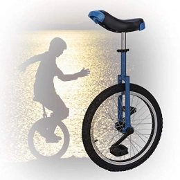 GAOYUY vélo GAOYUY Monocycle 16 / 18 / 20 Pouces, Monocycle Freestyle for Enfants / Adultes Selle Ergonomique Profilée Sports De Plein Air Fitness Exercice Santé (Color : Blue, Size : 16 inch)