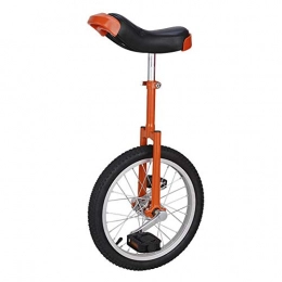 GAOYUY vélo GAOYUY Monocycle, 16 / 18 / 20 Pouces Vélo À Une Roue Vélo De Roue De Pneu Butyle Étanche Sports De Plein Air Fitness Exercice Santé for Débutant (Color : Orange, Size : 20 inches)