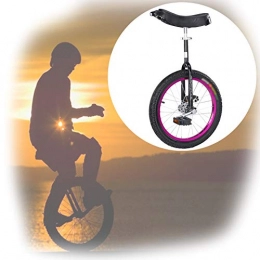 GAOYUY vélo GAOYUY Monocycle Extérieur, Pneu De Montagne Antidérapant Cadre en Acier De 16 / 18 / 20 / 24 Pouces for Les Débutants / Professionnels / Enfants / Adultes (Color : Purple, Size : 20 inches)