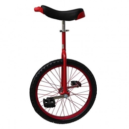 GAOYUY vélo GAOYUY Monocycle, Monocycle Freestyle 16 / 18 / 20 Pouces Jante en Alliage D'aluminium Épaissie Rangement Facile for Débutant Et Professionnel (Color : Red, Size : 24 inches)
