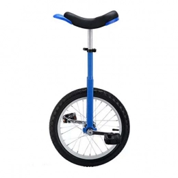 GAOYUY vélo GAOYUY Monocycle, Monocycle À Roues 16 / 18 / 20 Pouces Unisexe Exercice De Vélo D'équilibre des Pneus De Montagne en Butyle Antidérapant for Débutant (Color : Blue, Size : 20 inches)